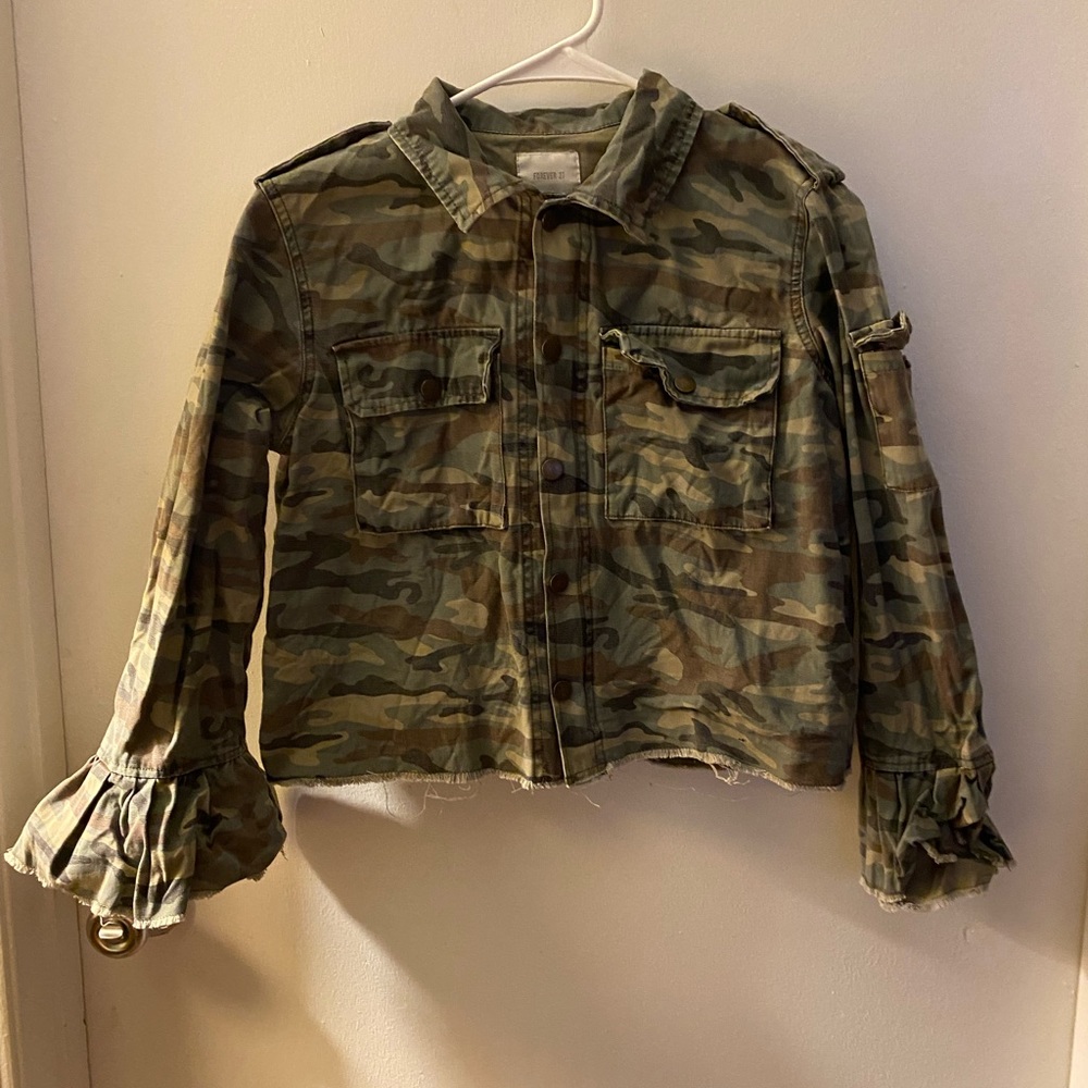 Camo Jean jacket
